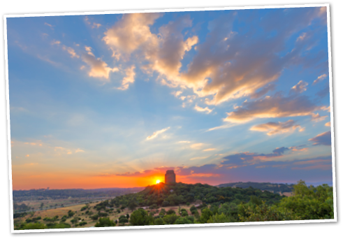 Sunset in Pretoria, South Africa